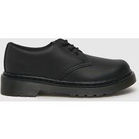 Dr. Martens Black 1461 Mono Junior Shoes