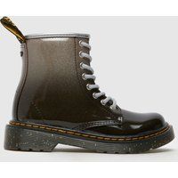 Dr. Martens Black & Silver 1460 Glitter Girls Junior Boots
