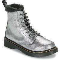 Dr Martens 1460 Serena Girls Junior in Silver