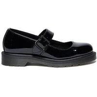 Dr Martens Mariel Ii Mary Jane Patent - Black