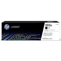 HP CF540A 203A Original LaserJet Toner Cartridge, Black, Single Pack