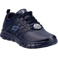 Skechers SURE TRACK ERATH - II, Women's Sure Track Erath - Ii, Black (Black Leather Blk), 5 UK (38 EU)