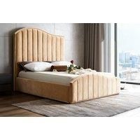 Ocean Wave Ottoman Bed With Generous Storage and Modern Design