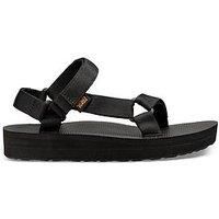 Teva Women/'s Midform Universal Wedge Sandal, Black, 7 UK