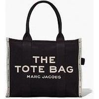 Marc Jacobs The Jacquard Large Canvas Tote Bag - Black
