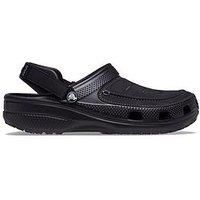 Crocs Men/'s Yukon Vista II LiteRide Clog, Black/Slate Grey, 6 UK