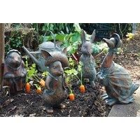 Bronze Animal Garden Statues - 4 Designs
