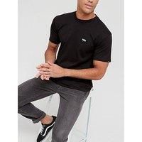 Vans Men/'s Left Chest Logo Tee T - Shirt,Black,X-Small (83 - 92 cm)