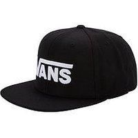 Vans Men's Drop V Ii Snapback Baseball Cap, Black (Black-White Y28), One Size