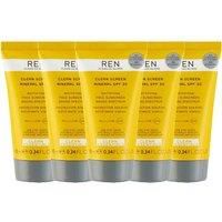 Price Drop Ren Clean Screen Spf 30 Vegan Daily Sunscreen Multipack - Skincare Protection & Hydration
