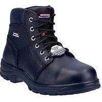 Skechers Mens Workshire ST Relaxed Fit Walking Hiking Outdoor Ankle Boot - Black - 10