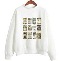 Retro Vintage Canned Pickle Sweatshirt - 7 Colours! - Black