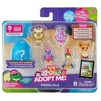 Adopt Me! Pets Multipack Fossil Isle - Hidden Pet - Top Online Game - Exclusive Virtual Item Code Included - Fun Collectible Toys for Kids Featuring Your Favourite Pets, Ages 6+