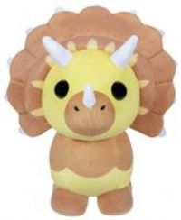 Adopt Me! Collector Plush - Triceratops - Series 4 - Uncommon In-Game Stylization Plush - Exclusive Virtual Item Code Included - Toys for Kids Featuring Your Favourite Pet, Ages 6+