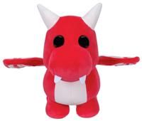 Adopt Me! Collector Plush - Dragon - Series 4 - Legendary In-Game Stylization Plush - Exclusive Virtual Item Code Included - Toys for Kids Featuring Your Favourite Pet, Ages 6+