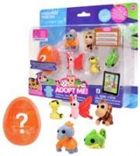 Adopt Me! Pets Multipack Tropical Time - Hidden Pet - Top Online Game - Exclusive Virtual Item Code Included - Fun Collectible Toys for Kids Featuring Your Favourite Pets, Ages 6 Plus