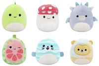 Micromallows Squishmallows Original 6-Pack – Cortez Caterpillar, Dane Dragon, Floyd French Fries, Lena Guava Fruit, Leonard Lion, Noah Seal
