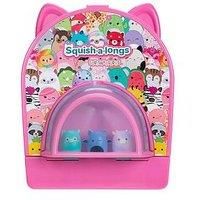 Squish-a-longs by Original Squishmallows Party Pack On-the-Go Playset - Series 1 - Three 1-Inch Mini-Squish with 9 Furnishings - Collect, Trade, & Play