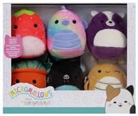 Micromallows Squishmallows Micro Plush-Pack of 6