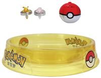 Pokémon Battle Spinner Arena Set - Two Battle Spinners with Two Poké Ball Spinner Launchers and Battle Arena