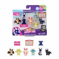 Adopt Me! Legendary Dragons 6 Figure Pack - Online Game - Exclusive Virtual Item Code - Collectible Toys Featuring Your Favourite Pets, Ages 6+
