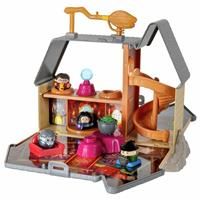 Squish-a-longs “Harry Potter” Hogwarts Castle Playset - Severus Snape, Harry Potter, Minerva McGonagall, and Moaning Myrtle, Accessories and play and display Hogwarts Castle