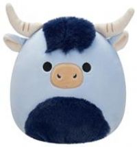 Squishmallows Original 7.5-Inch Toro the Blue Highland Cow
