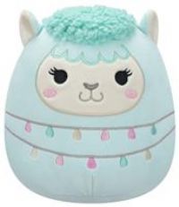 "Squishmallows 7.5"" Lorna The Light Teal Llama Plush Toy"