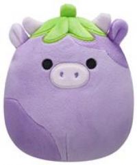 Squishmallows Original 7.5-Inch Frederick the Eggplant Cow | Collectable Cute Plush Toy, Cuddly Toys for Children, Soft Toys, Cute Teddies Suitable for Girls and Boys Ages 3