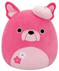 SQUISHMALLOWS Original 16-Inch Elise the Pink French Bulldog