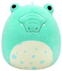 SQUISHMALLOWS Original 16-Inch Tortuga the Teal Alligator