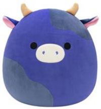 Squishmallows Original 16-Inch Ingred the Dark Purple Cow | Collectable Cute Plush Toy, Cuddly Toys for Children, Soft Toys, Cute Teddies Suitable for Girls and Boys Ages 3