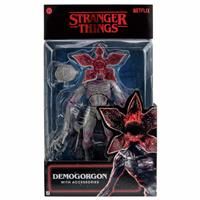 Stranger Things Demogorgon Upside Down Collector Figure - 6-Inch Highly Detailed Figure with Alternate Head and Environmental Display Base