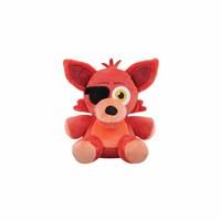 Jazwares Five Nights at Freddy’s Classic Foxy Plush - 8-Inch Stuffie with Soft Material and Glow-In-The-Dark Eyes