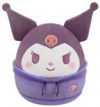 Squishmallows Original Sanrio 8-Inch Dabodabo Hoodie Kuromi – Official Jazwares Plush (Little)