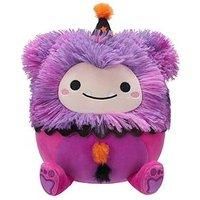 Squishmallows 7.5-Inch Woxie the Magenta Bigfoot in Clown Costume Halloween Plush