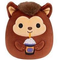 Squishmallows Original Squishmallows 7.5-Inch Wade The Brown Werewolf Holding Frappe Halloween Plush