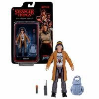 Stranger Things Dustin Henderson Upside Down Collector Figure - 6-Inch Highly Detailed Figure with Soft Good Clothing and Unique Accessories