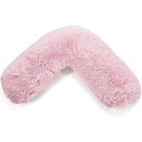 Teddy Fleece V-Shaped Pregnancy Pillow Case - 10 Colours! - Black