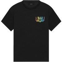 Amiri Men's XO Beverly Hills Black T-Shirt | Size: XL