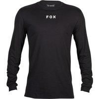 Fox Flora Long Sleeve Premium T-Shirt in Black Large, Black