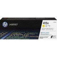 HP W2032X 415X High Yield Original LaserJet Toner Cartridge, Yellow, Single Pack