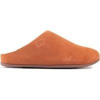 Fitflop Women/'s Chrissie Shearling Open Back Slippers, Brown (Tumbled Tan 645), 4 UK 37 EU