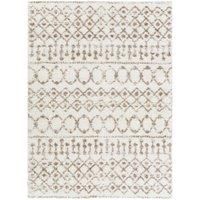 SAANJH Shaggy Global Plush Pile Area Rug