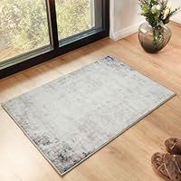 Livabliss Utrecht Abstract Rug - Runner Rugs Living Room 60x90 cm, Hallway, Dining Room Area - Modern Marble Large Rug, Soft Luxurious Easy Care Medium Pile, Ivory, Grey and Blue