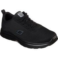Skechers: Black Flex Advantage - Bendon Sr Work Shoe - Various Sizes