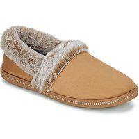 Skechers COZY CAMPFIRE-TEAM TOASTY Ladies Womens House Full Slippers Chestnut