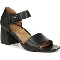 Vionic Women/'s Chardonnay Heeled Sandal, Black Leather, 6 UK