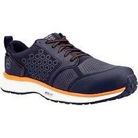 Timberland Pro Reaxion Safety Trainer - Black/Orange, Size 6.5