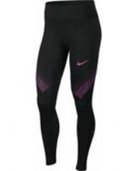 Nike Women's Fast Dri-FIT Graphic Running Legging Active Fuchsia - RRP£49.73